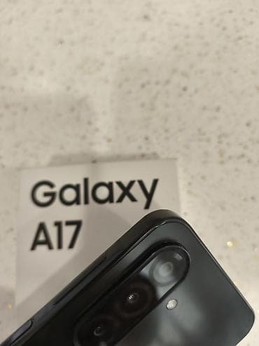 philips xenium 9@9h: Samsung Galaxy A17, 128 GB, rəng - Qara, İki sim kartlı — 7