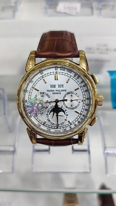 qol saati: Patek Philippe Geneve qol saatları – çoxfunksiyalı klassik xronoqraf — 1