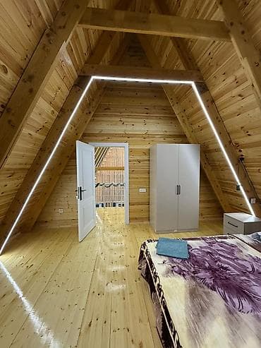 ipoteka evler gence: A‑Frame tipli modern istirahət evi - Memarlıq: Üçbucaq formalı — 7