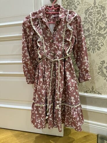 qiz usagi ucun donlar: Qız uşağı üçün çiçəkli don 10-11yas. 50man alinib 20man satilir 1defe — 1