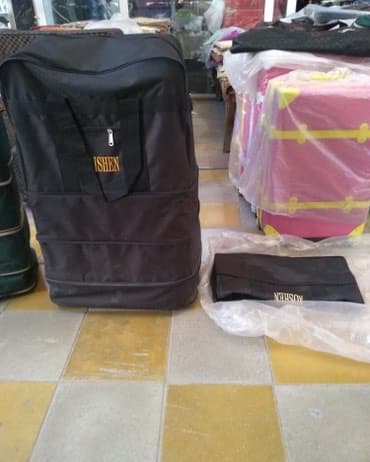 Yigilan tekerli sumka