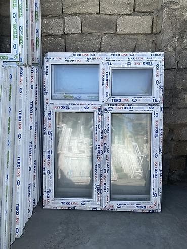 ag ciceyim: Yeni İkiqat şüşə paketi Plastik pəncərə, Еni: 120 sm, Uzunluğu: 140 sm, Ödənişli quraşdırma — 5