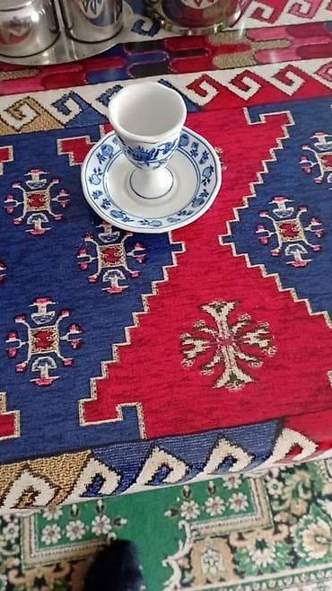 kofe adlari: Qəhvə dəsti, rəng - Ağ, Farfor — 1