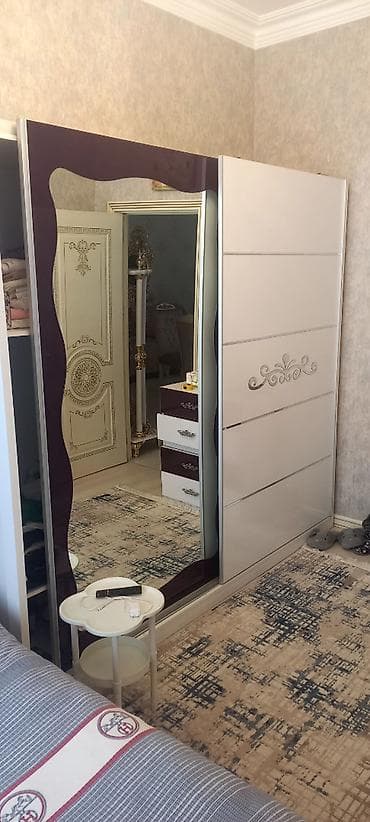 Ev üçün mebel: İkinəfərlik çarpayı, Dolab — 2