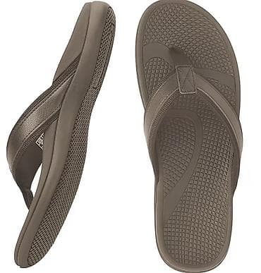 sup oyunu: Kişi üçün barmaqarası terlik/sandal - Rəng: tünd zeytun/boz ton - — 5