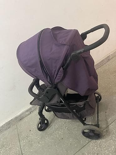 Uşaq arabası – Babysten brendi, bənövşəyi/boz rəng. Xüsusiyyətlər: - — 3