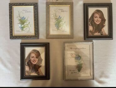 taxt ucun pakrival: Çərçivə А4 (21 x 29.7 sm), Taxta — 1