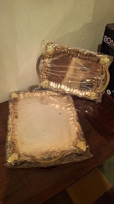 qedimi samovar: Boşqablar, Şüşə — 5