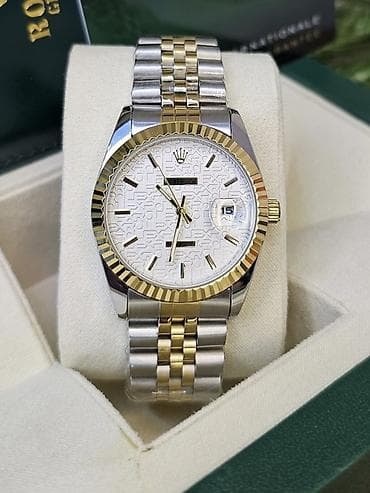 saat alisi: Yeni, Qol saatı, Rolex, rəng - Qızılı — 3