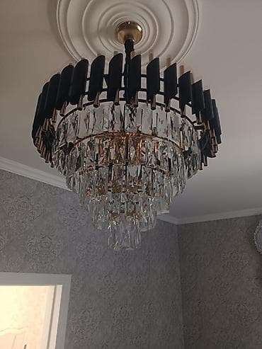 Çılçıraq, 10 və daha çox lampa, Metal — 2