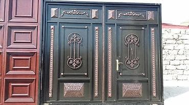 Döşəmə: Dəmir Həyət darvazası, Siyirmə, Qapı ilə, rəng - Qəhvəyi, Kredit yoxdur — 8