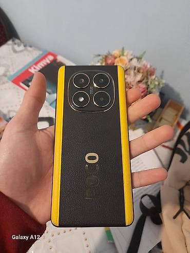 экран на телефон fly: Poco X7, 256 ГБ, цвет - Черный, Отпечаток пальца — 4