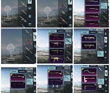 maşın kolleksiyası: PUBG Mobile hesabı – geniş skin kolleksiyası - Silah skinləri: M416 — 1