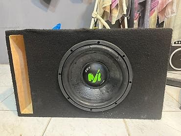 masin kalonka: Avtomobil üçün sabvufer + portlu qutu - Brend/model: Machete (Aurum — 2