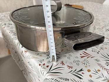 Qazan, Paslanmayan polad, 26 sm, Tefal — 1