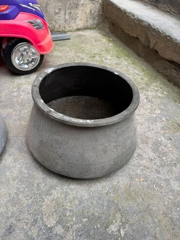 tökmə qazan: Aş qazanı, rəng - Boz, Çuqun — 1