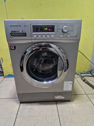 Paltaryuyan maşın Daewoo, 8 kq, İşlənmiş, Avtomat, Kredit yoxdur, Ödənişli çatdırılma