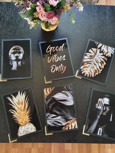 ketan uzerinde resimler: A4 olcude tablolar — 1