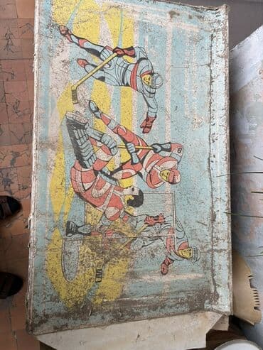 всепогодный теннисный стол: Məhsul: SSSR Stolüstü “Hockey” oyunu (mexaniki çubuqlarla idarə — 1