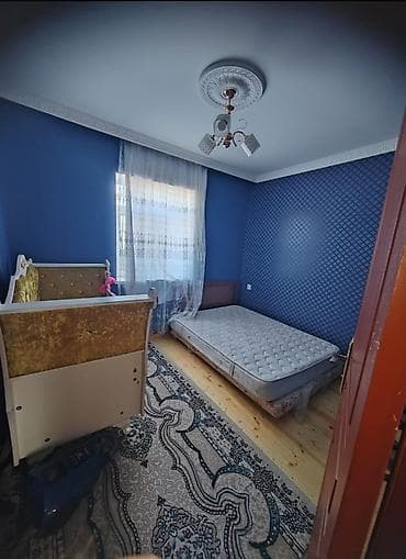 mida yasamal 3 otaq: 2 otaqlı həyət evi - Plan: 2 ayrı yataq/yaşayış otağı, ayrıca mətbəx — 3