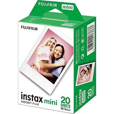 mini printer: Fujifilm Instax Mini Instant Film – 20 vərəq - Uyğunluq: Instax mini — 1
