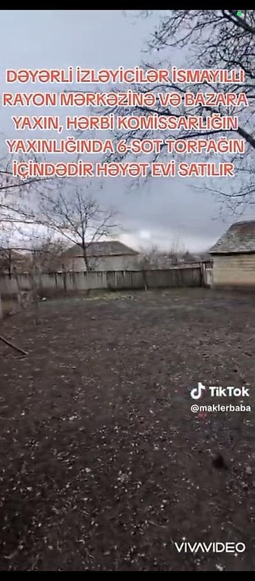 gence tap az: İsmayıllı şəhər mərkəzinə və bazara yaxın, Hərbi Komissarlığın — 10