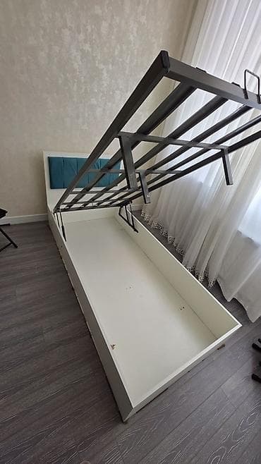 yataq doseyi: Təknəfərlik çarpayı, Bazalı, Matrassız, Siyirməsiz — 3