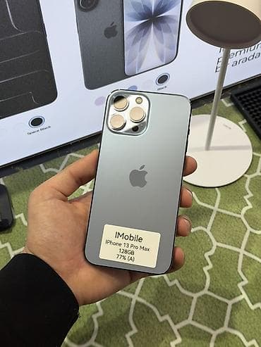 IPhone 13 Pro Max, 128 GB, Sierra Blue, Face ID