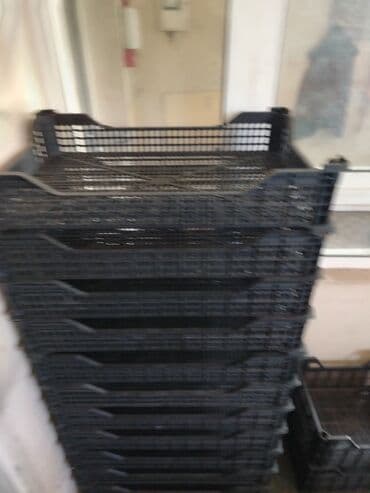 konteynerlərin satışı: Plastik delikli yeşik/çalma səbət - Material: möhkəm plastik - — 10