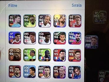 EFootball hesabı/squad – yüksək reytinqli oyunçu kolleksiyası - Oyun — 3