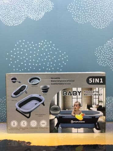 mişqa şekilleri: Qatlanan Vanna 🔷️5-li dəst Yeni Upakofka Qatlanır Suyun temperaturunu — 3