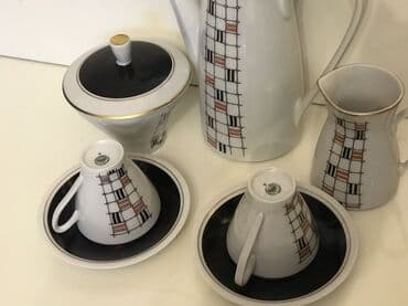 first class cay: Qəhvə dəsti, 2 nəfərlik, Almaniya — 4