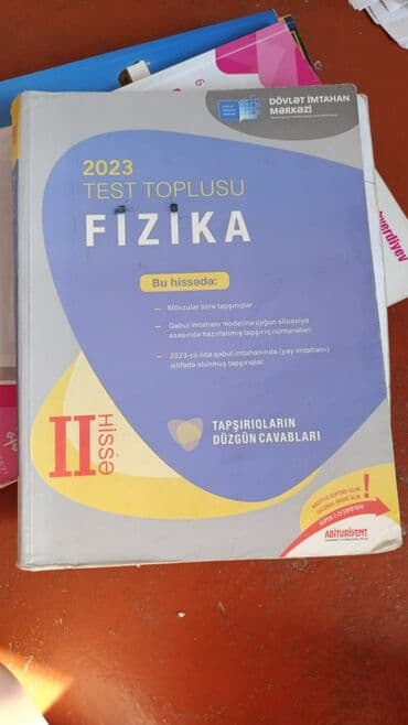 5 sinif riyaziyyat pdf: Fizika 11-ci sinif, 2023 il, Pulsuz çatdırılma — 1