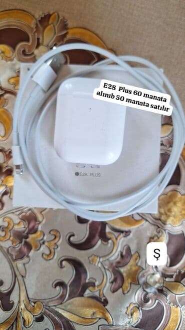 usaq ucun mikrofon: Беспроводные (Bluetooth) Наушники, Xiaomi, цвет - Белый — 1