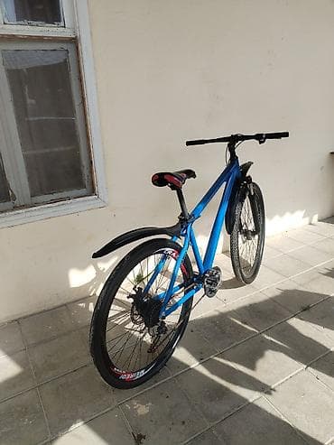 velosiped oturacağı: Dağ/şosse istifadəsi üçün universal velosiped - Rəng: mavi gövdə — 3