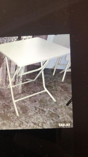 mətbəx masası: Mətbəx masası, Yeni, Qatlanan, Dördbucaq masa — 5