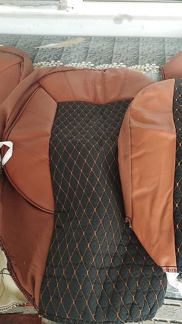 ucuz karavan: Avtomobil oturacaq üzlükləri – “Deluxe Boss” dizaynı - Material: süni — 2