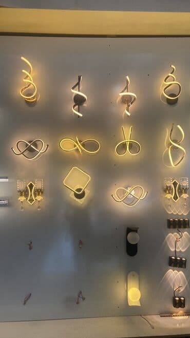 qızıl spiral: Müasir LED divar bra – dekorativ işıqlandırma - Dizayn: Spiral və — 3