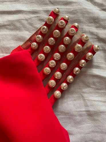 zapi satilir tecili: Ziyafet geyimi 38 ölçüdedir. Tam Uzunlugu 1.50-dir. İsteyen kesdirib — 4