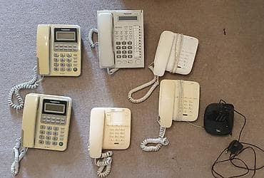 təzə telfonlar: Stasionar telefon Panasonic, Simli, Pulsuz çatdırılma — 2