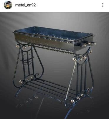 islenmis darvaza: Metal EN MMC olaraq istədiyiniz forma və ölçüde demir işlerinin — 29