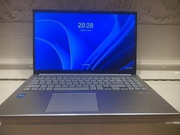 ASUS Vivobook (gümüş rəng) noutbuk Xüsusiyyətlər: - Ekran: 15.6" — 2