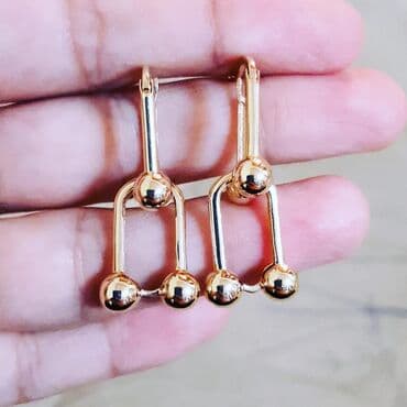 sirqalar qizil: Sırğa, Tiffany, Sarı qızıl, 585 Əyar, 443 g — 6