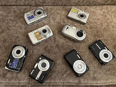 samsung a54: Kompakt rəqəmsal fotoaparatlar dəsti Brendlər və modellər (şəkillərdə — 1