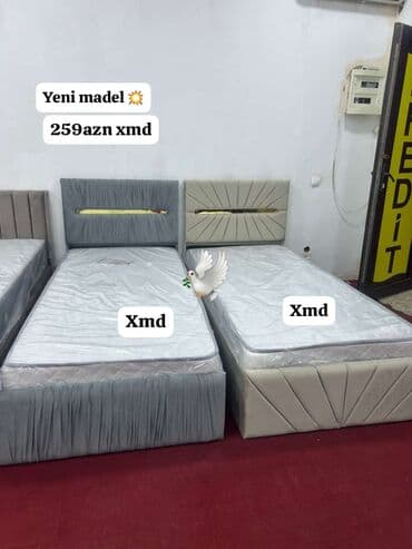 tek çarpayi: Новый, Односпальная кровать — 1