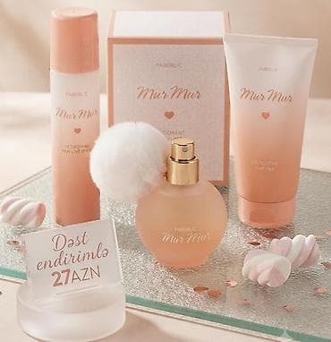 Mur Mur seriyasından dəst endirimlə 
ətir 50ml duş geli və sprey