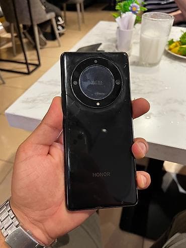 Honor X9a, 128 GB, rəng - Qara, Barmaq izi