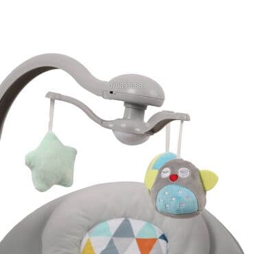 qidalandırmaq üçün uşaq stul yelləncək: ✨ Elektrikli Yelləncək Maribel Deluxe 2in1 ✨ 👶 Körpəniz üçün rahatlıq — 4