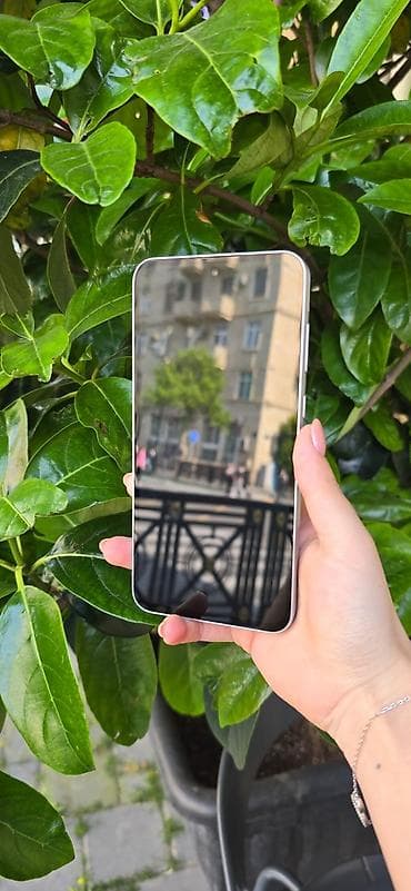 Samsung Galaxy A55, 256 GB, rəng - Ağ, Barmaq izi