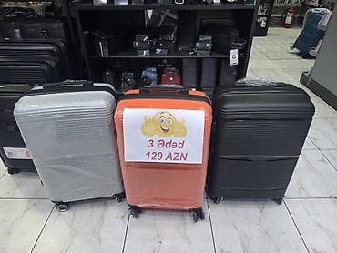 3 ədəd səyahət çamadanı dəsti – 129 AZN (şəkildə göstərildiyi kimi)